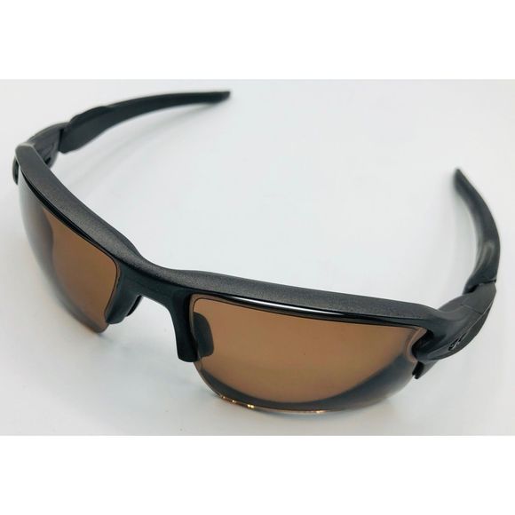 Oakley Flak 2.0 XL Sunglasses orange polarized lenses black frames only